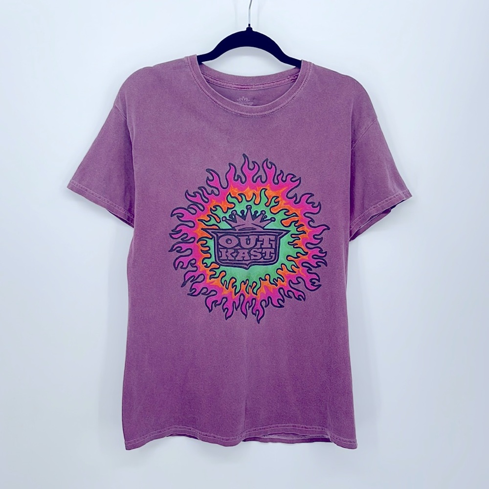 OutKast War Flames Graphic T-Shirt